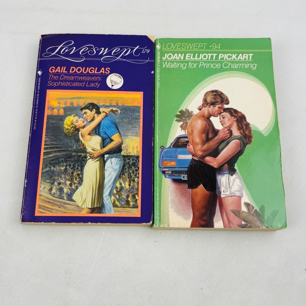 Loveswept Romance Paperback Book Lot Sophisticatedβ Lady Waiting Prince Charming